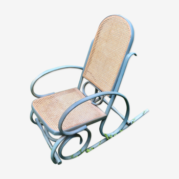 Rocking Chair in cane rattan