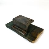 Stunning Mid Century Solid Abstract Brutalist Bronze front Door Handle