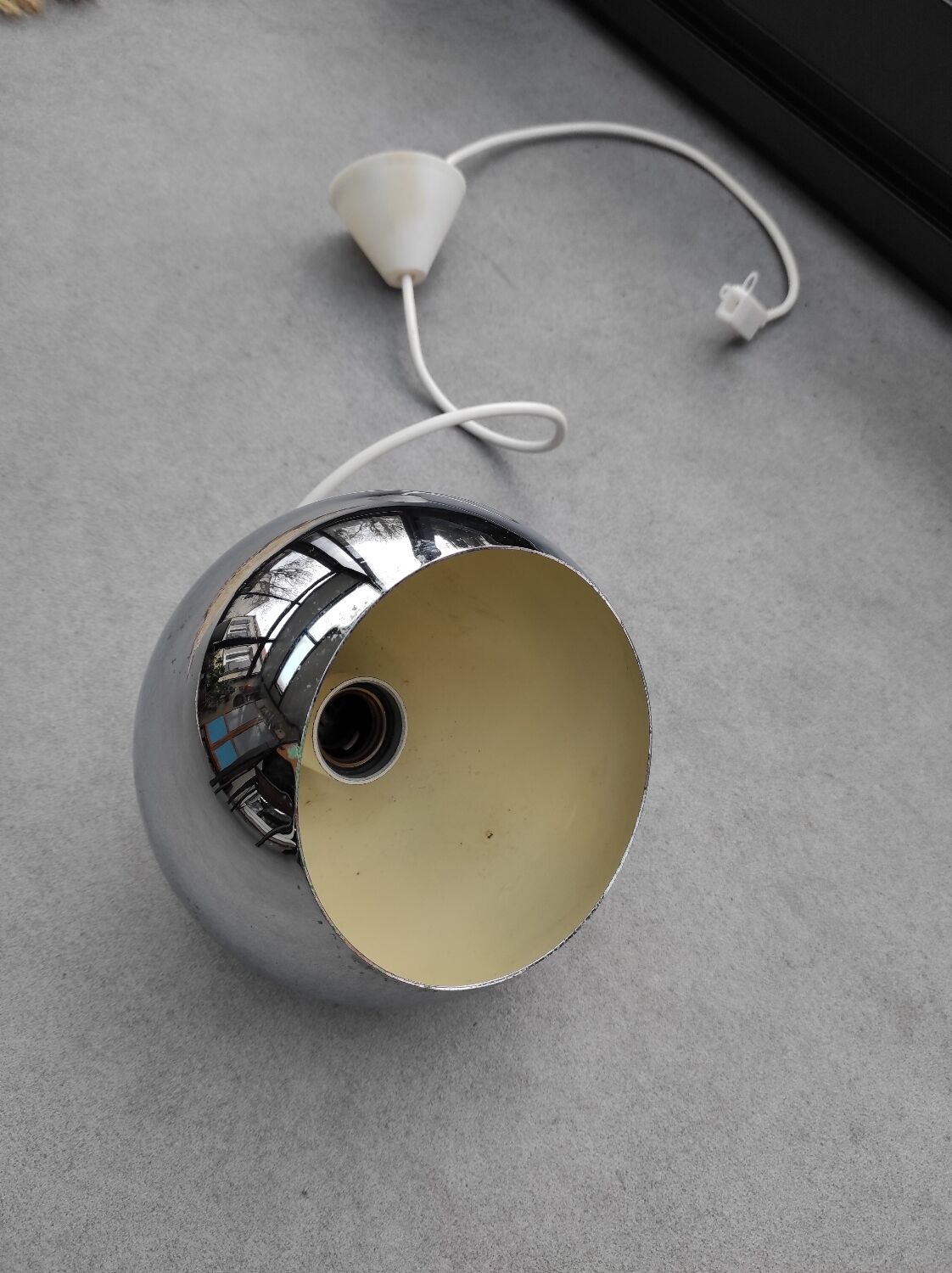 Eyeball 1970 stainless steel, chrome