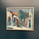 Original Swedish Oil On Panel – “Spanish Houses” By Tedde Rhodin