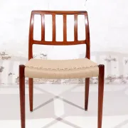 Set of 4 Niels Moller Model 83 rosewood dining chairs, Denmark, 1975