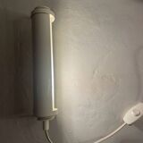 White metal wall light