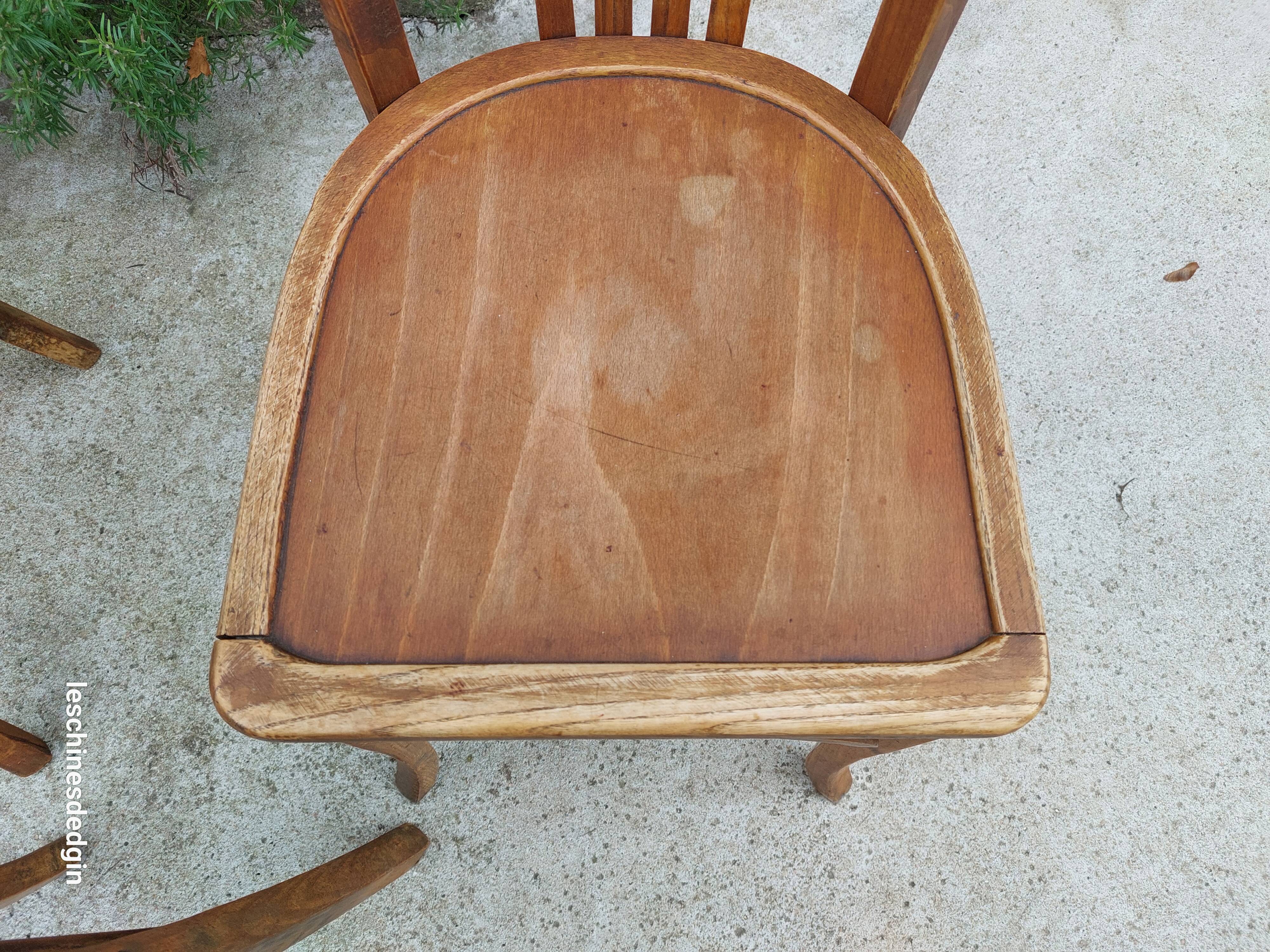 6 Luterma bistro chairs