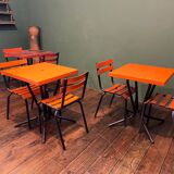 Terrace tables and chairs