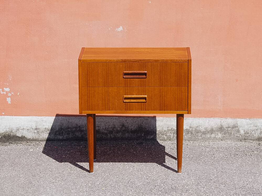 Danish vintage teak chest of drawers from 1960s