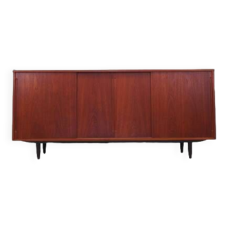 Buffet en teck, design danois, années 1970, production : Danemark