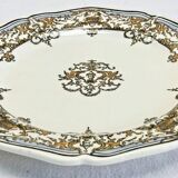 6 flat plates Gien Dionysos the children at the press 1938 1960