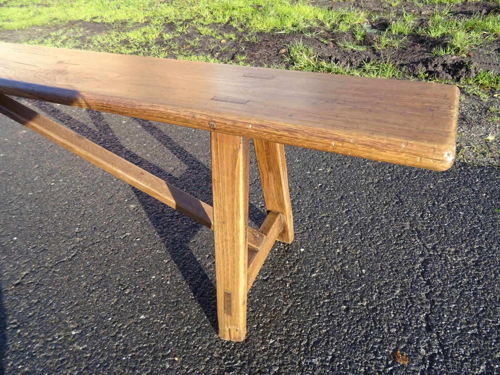 Oak bench 2m42