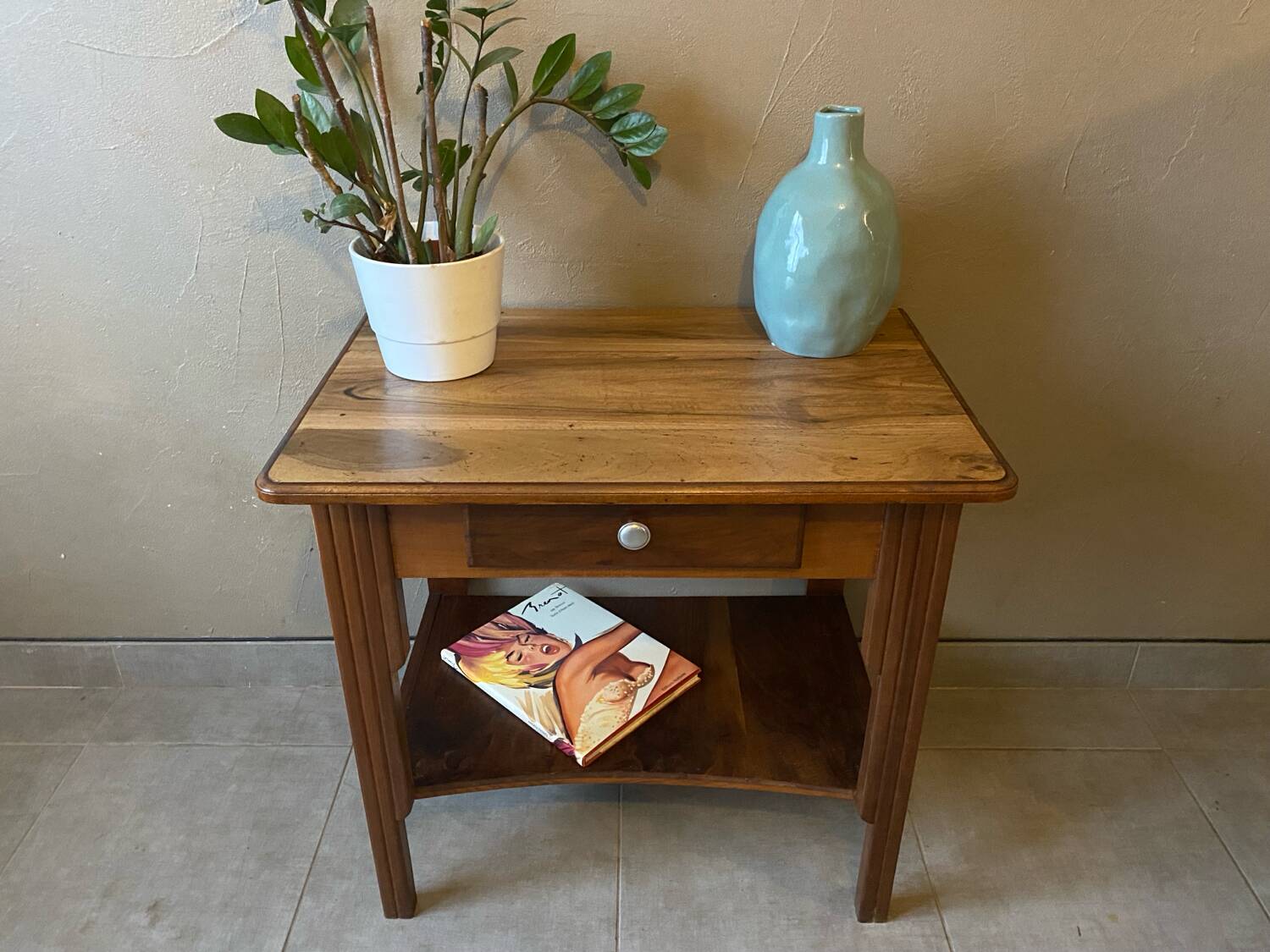 Vintage art deco table from the 50s