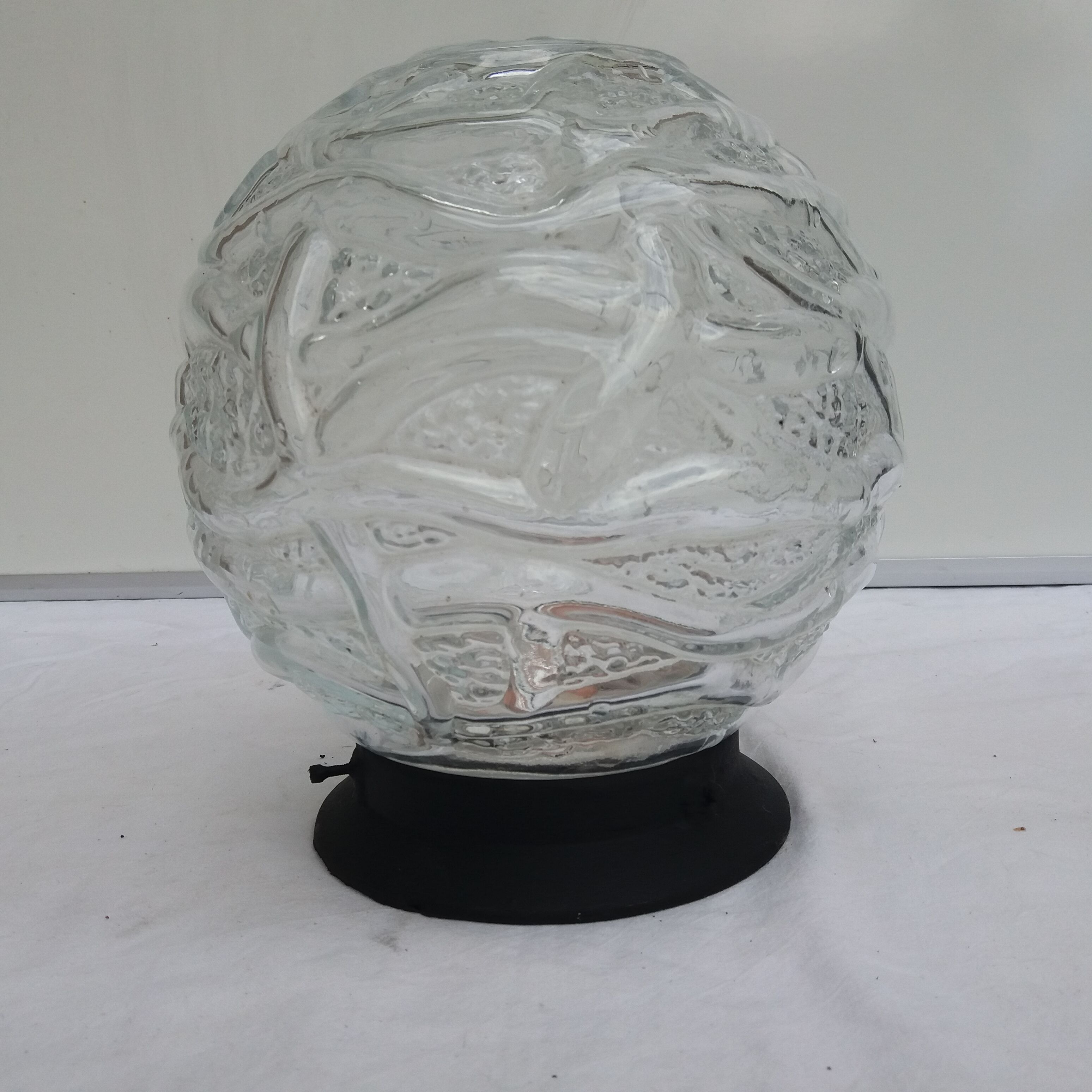 Ball glass ceiling light