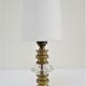 lamp gilded bronze crystal and opaline style neo classic vintage