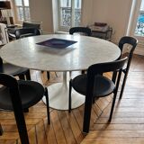 70s Knoll style Tulip marble table to renovate