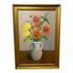 Still life with Dalhia signed J de Sereys, circa 1970.