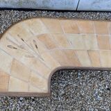 Vintage Vallauris Herbier Design Coffee Table Signed Barrois