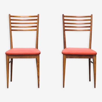 Paire de chaises scandinave 1960