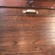 Cabinet with louver or curtain