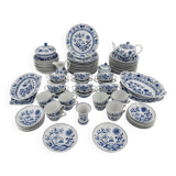 Hutschenreuther Service - Blue Onion -  Set for 12 (94 pieces)