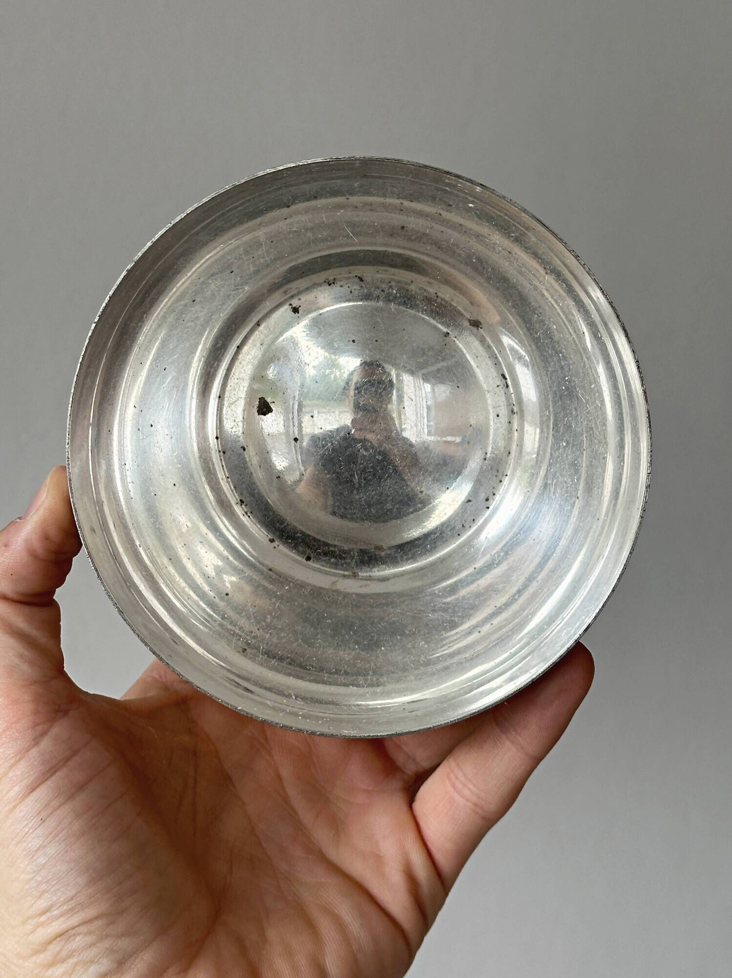 Small vintage silver-plated bowl