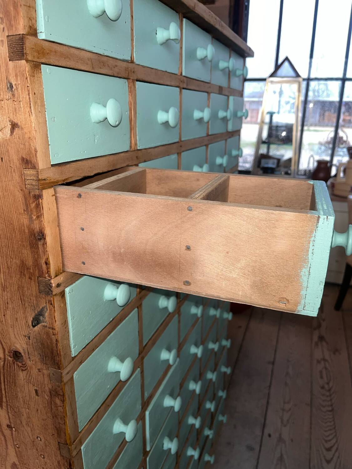 60-drawer workshop cabinet