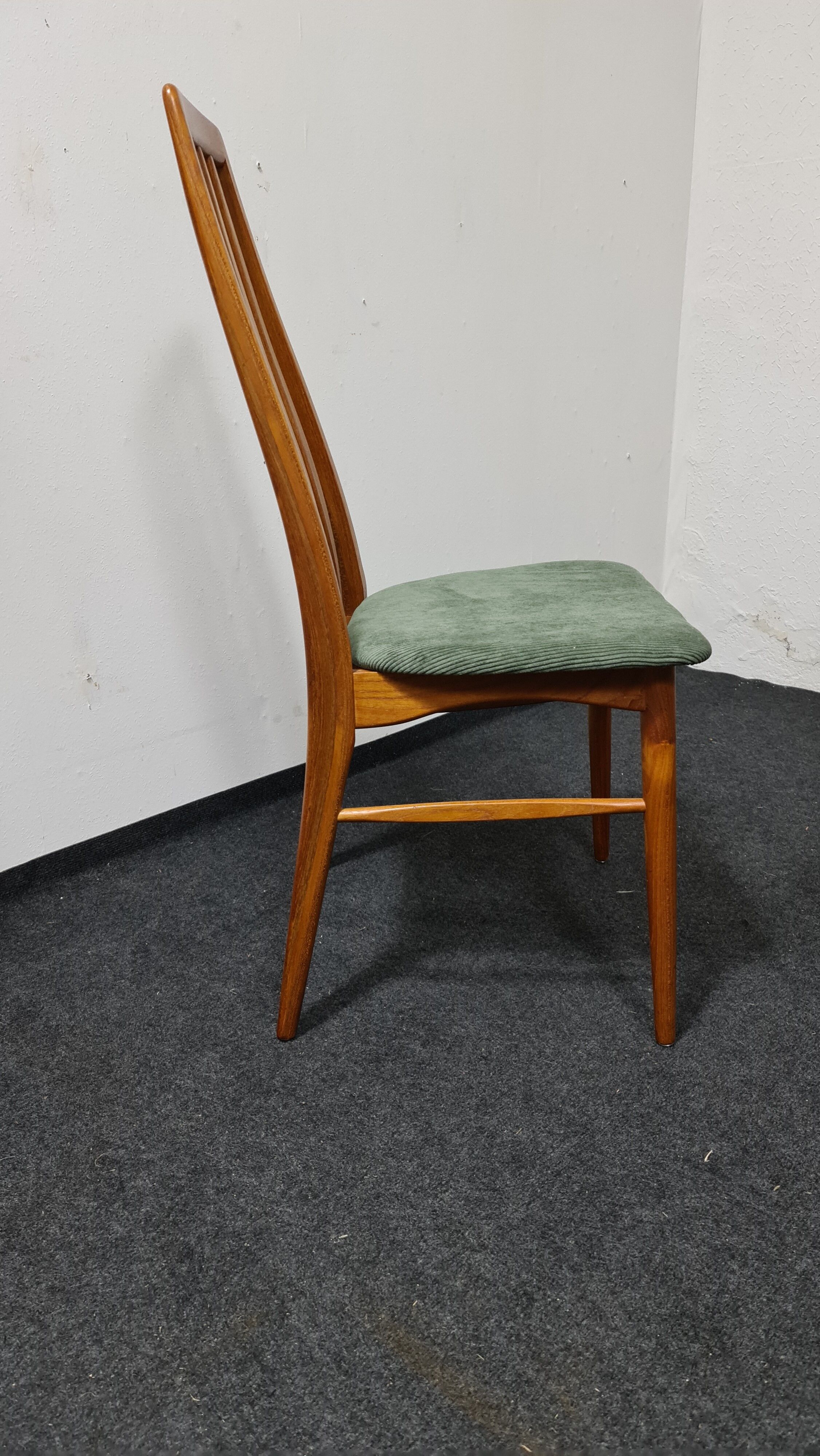Ensemble vintage de chaises à manger en teck par Niels Koefoed pour Koefoed Hornslet
