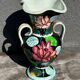 Vase Amphore céramique Vallauris signé JTF - H 30 cm