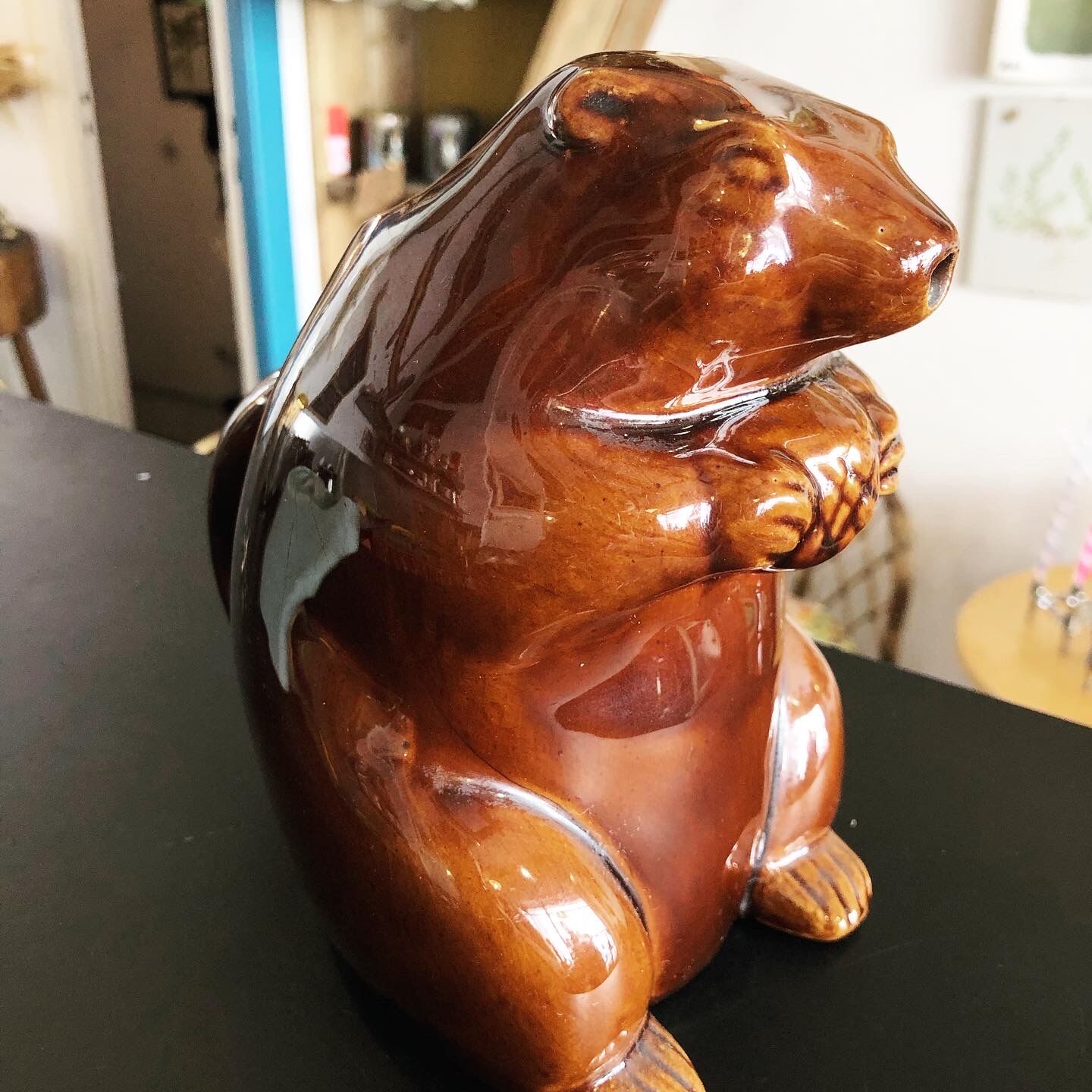 Pichet marmotte vintage