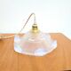 Lampe baladeuse Art déco en verre iridescent
