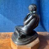 Sculpture en terre cuite, art déco, Vénus 1930