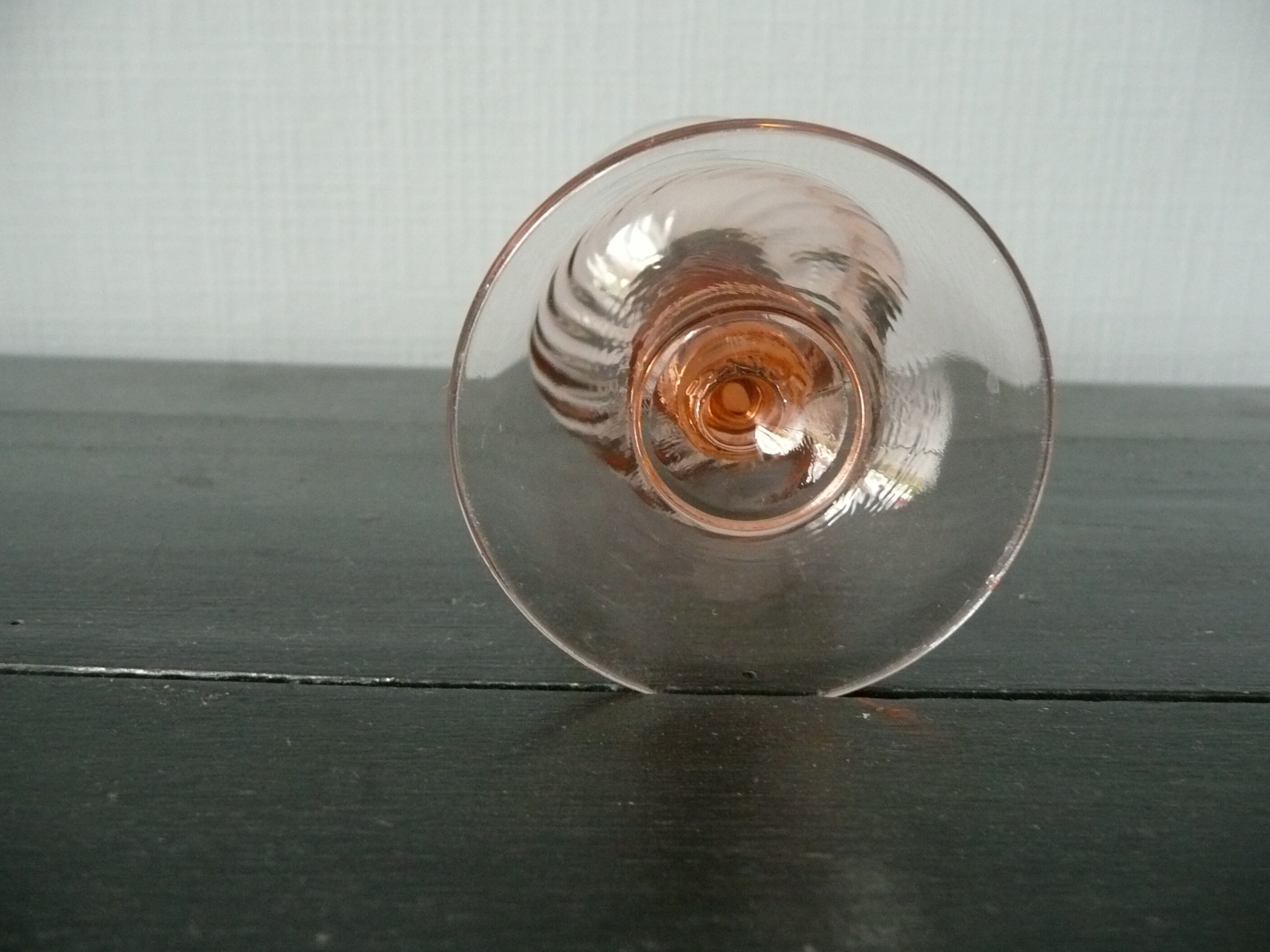 Suite de 6 verres à vin