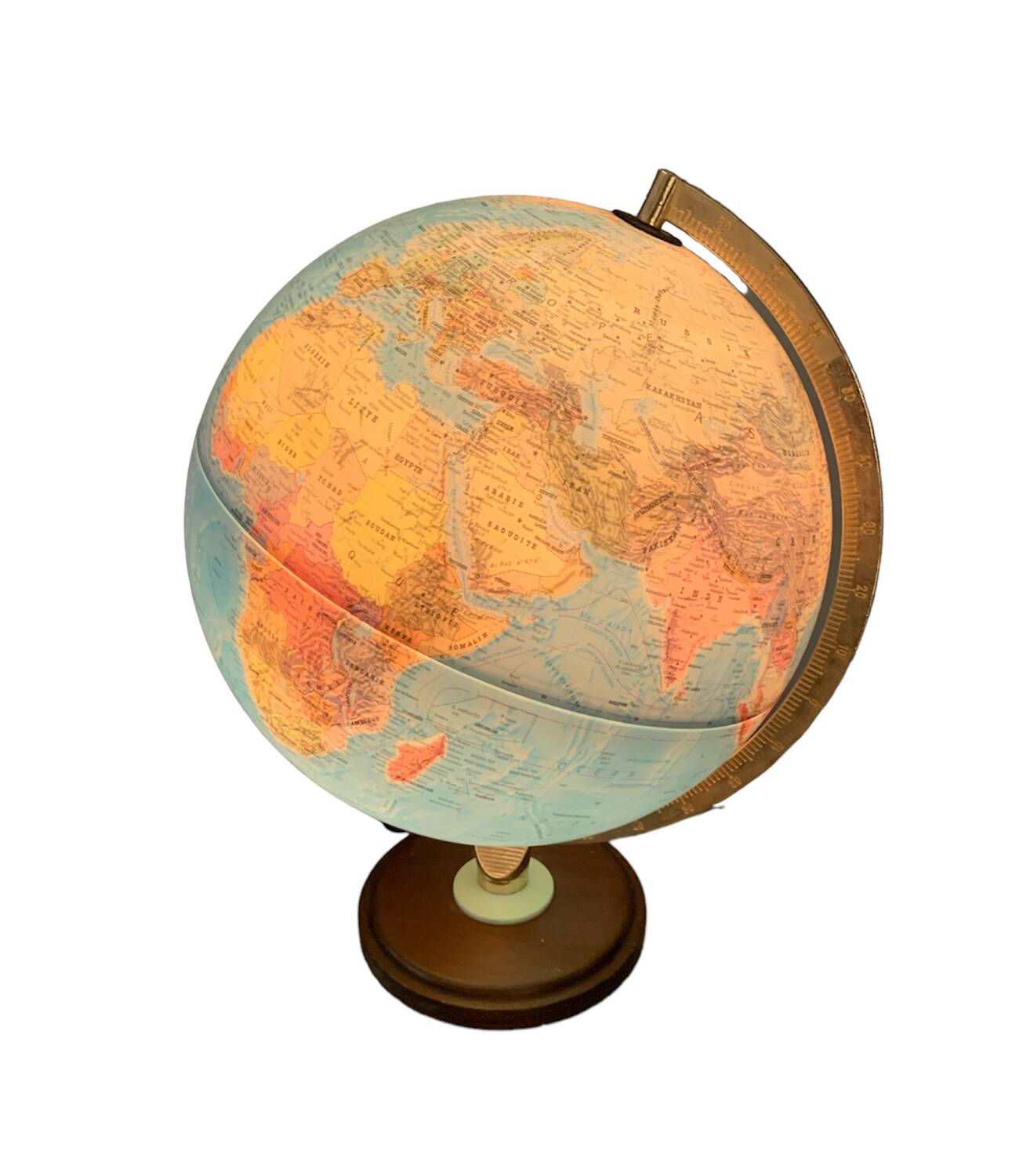 Michelin luminous vintage globe