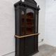 19th-century shop display cabinet in solid oak