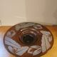 Art Deco glass cup signed N Collet France
