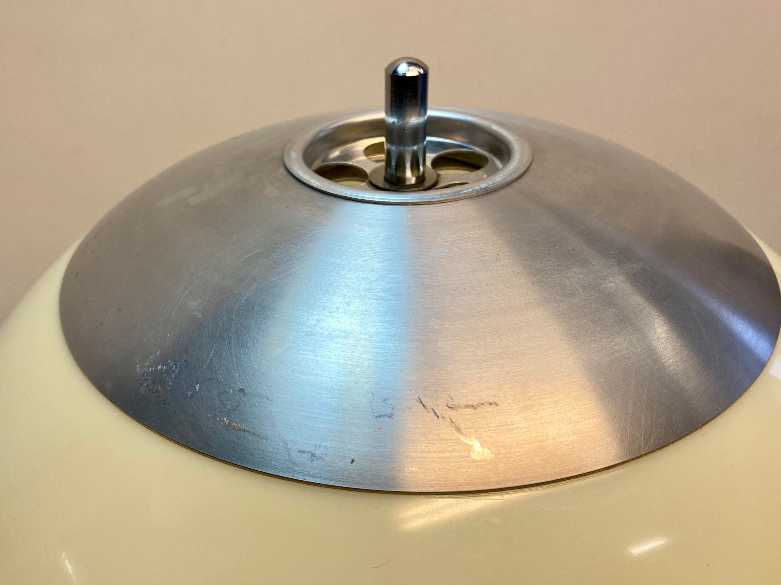 Lamp mushroom walking tulip Unilux France vintage design 70s