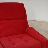 Complete red salon jitona style atlantis space age 1970