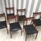 Lot de 6 chaises gessef années 60
