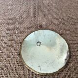 Round brass mirror 19cm