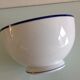 Old bon blanc with blue porcelain eder