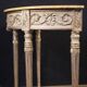 Console en laque italienne de style Louis XVI du 20e siècle