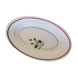 Vintage porcelain dish from Salins