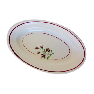 Vintage porcelain dish from Salins