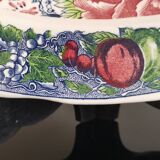 Ancien plat en faïence japonaise 46cm
