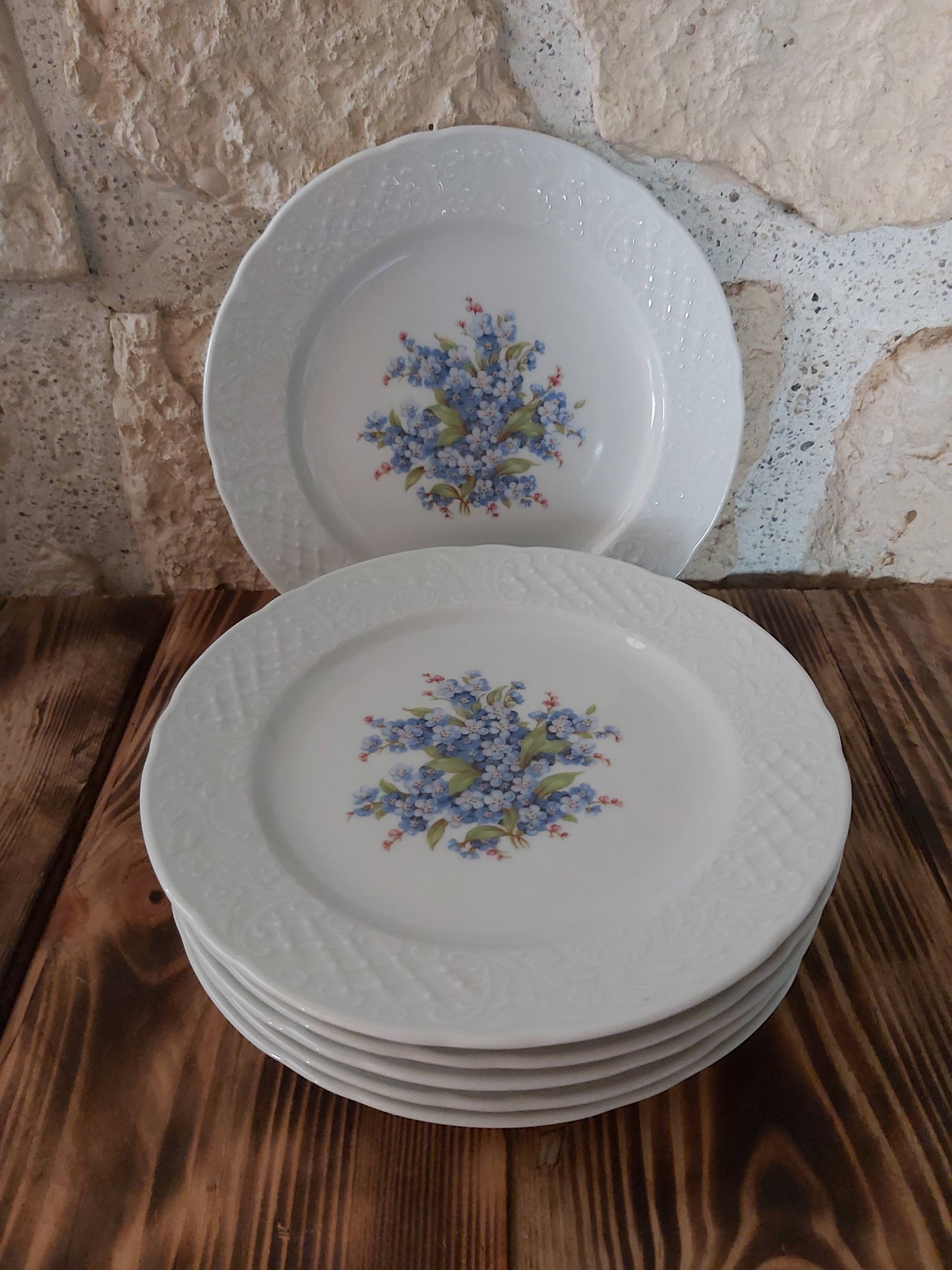 Set of 6 dessert plates Bavaria Schumann Arzberg