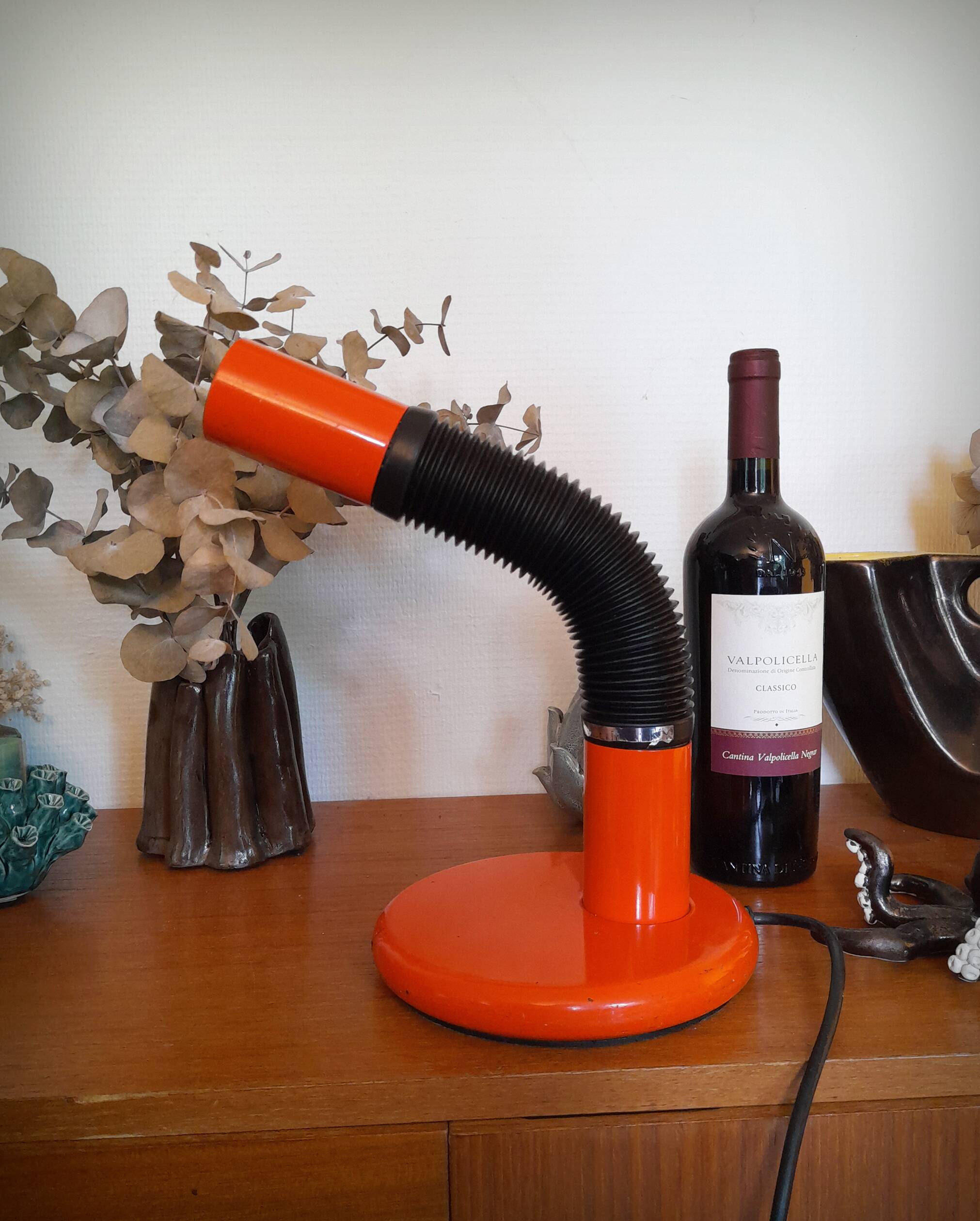 Elbow lamp by E. Bellini for Targetti Sankey. Italy, 1970s