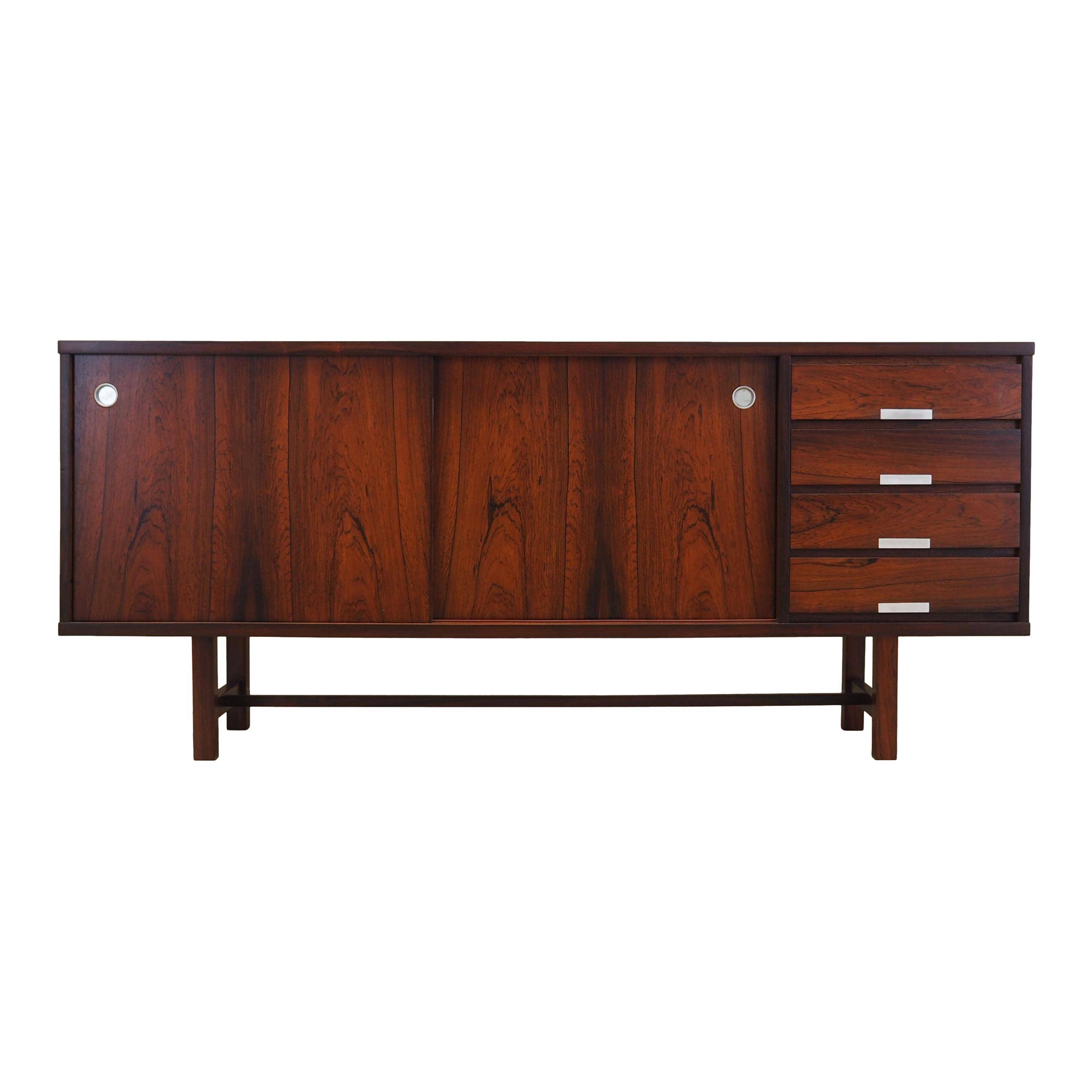 Buffet en palissandre, design danois, années 1970, production : Danemark
