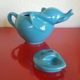 Blue elephant teapot