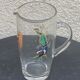 Vintage glass bird decanter, 1950/60