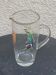 Vintage glass bird decanter, 1950/60