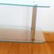 Brass and glass coffee table in Jansen style circa 1960.