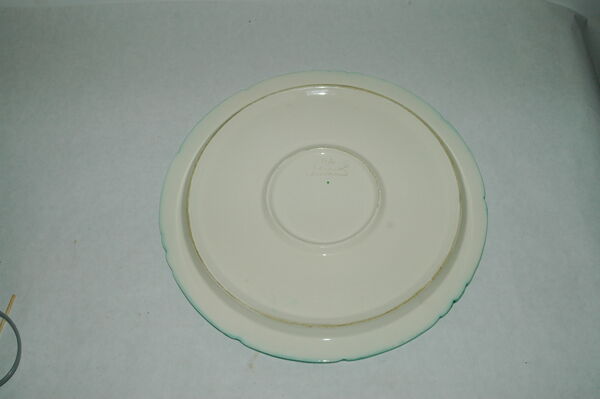 Plat en faïence années 60 cerart monaco