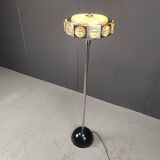 Lampadaire vintage en forme d'ovni de l'ère spatiale, années 1970